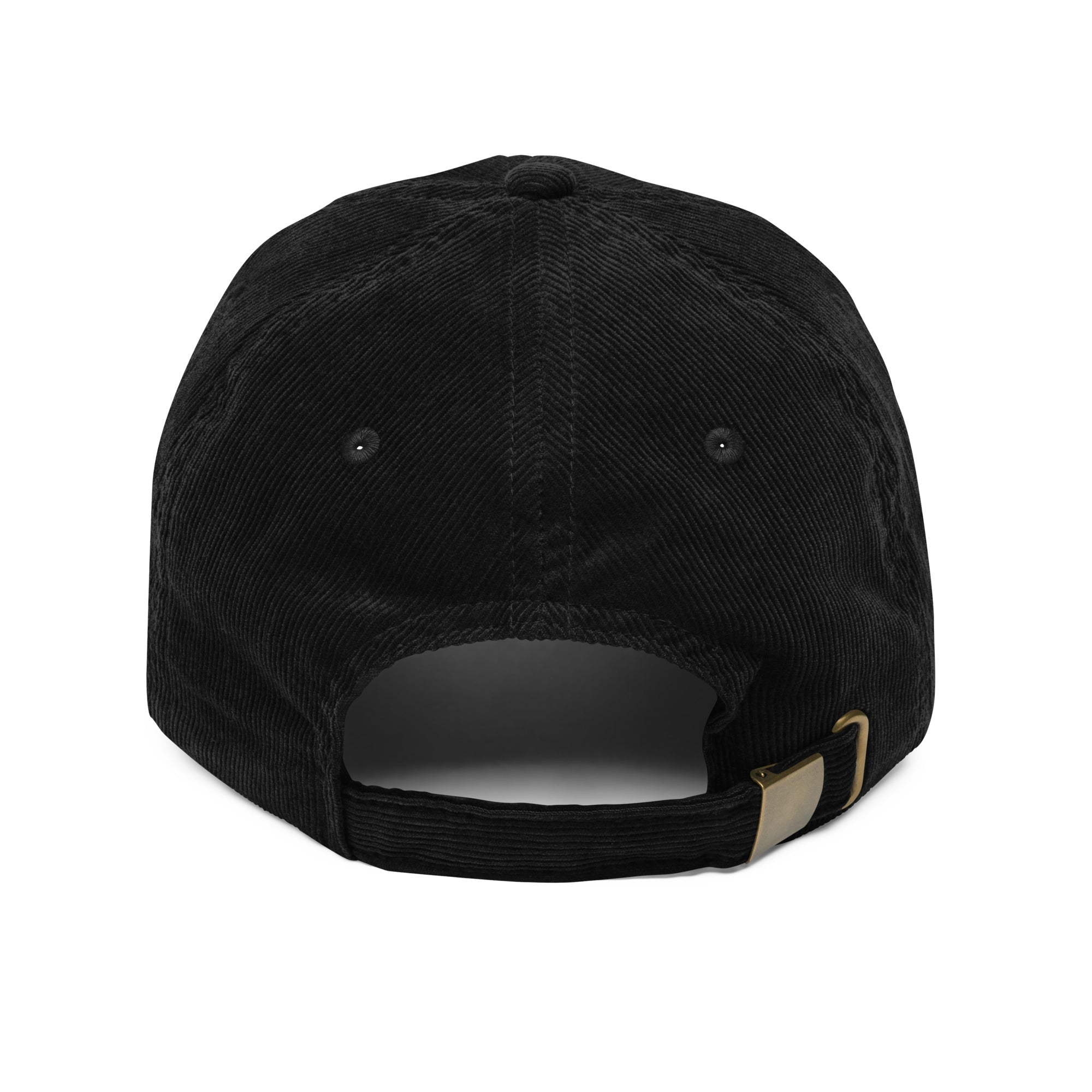 The Irish Exit Embroidered Logo Corduroy Cap - Black