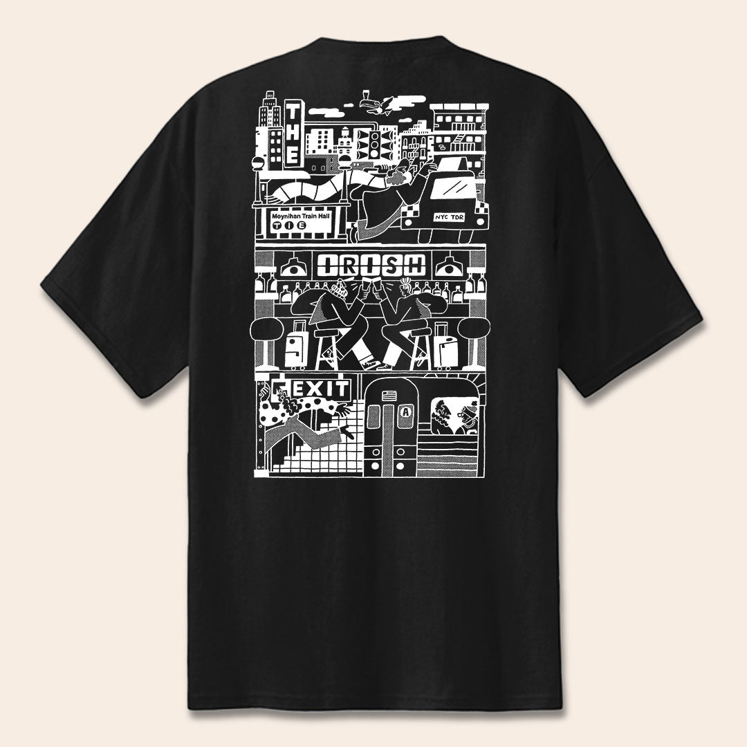Moynihan Train Hall T-Shirt - Black