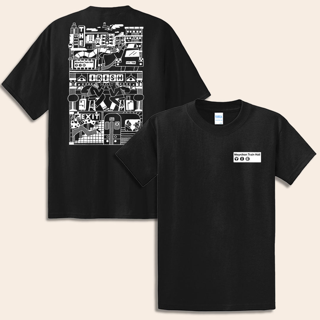 Moynihan Train Hall T-Shirt - Black