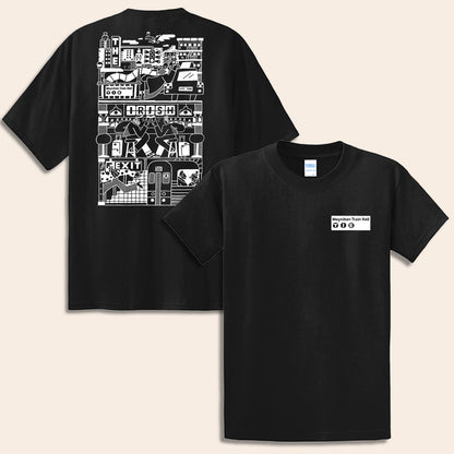 Moynihan Train Hall T-Shirt - Black