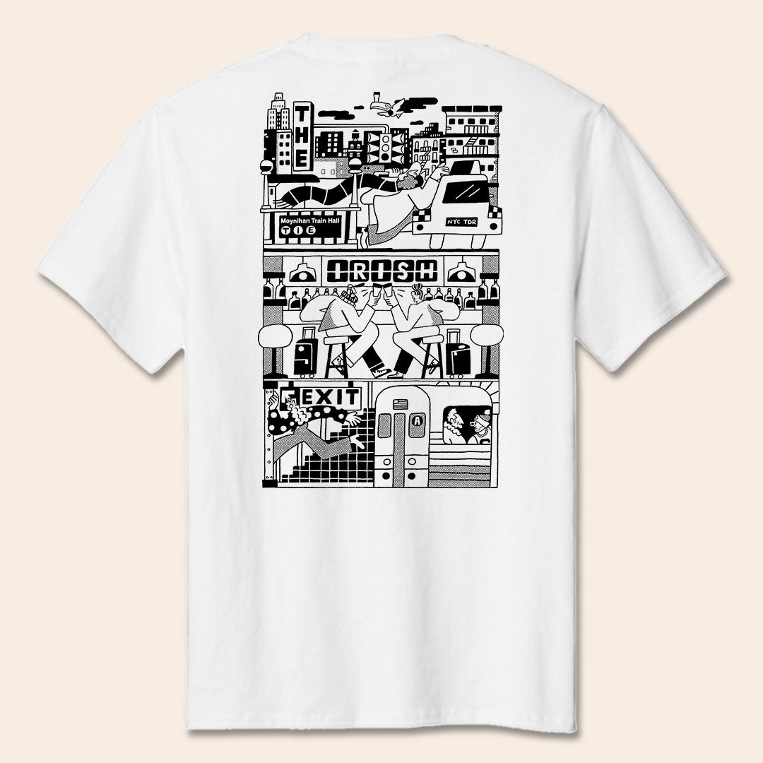 Moynihan Train Hall T-Shirt - White