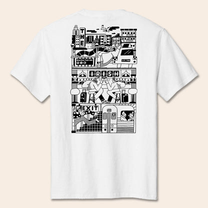 Moynihan Train Hall T-Shirt - White